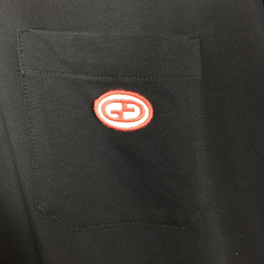 Gucci Cotton Polo With Interlocking G - DesignerGu