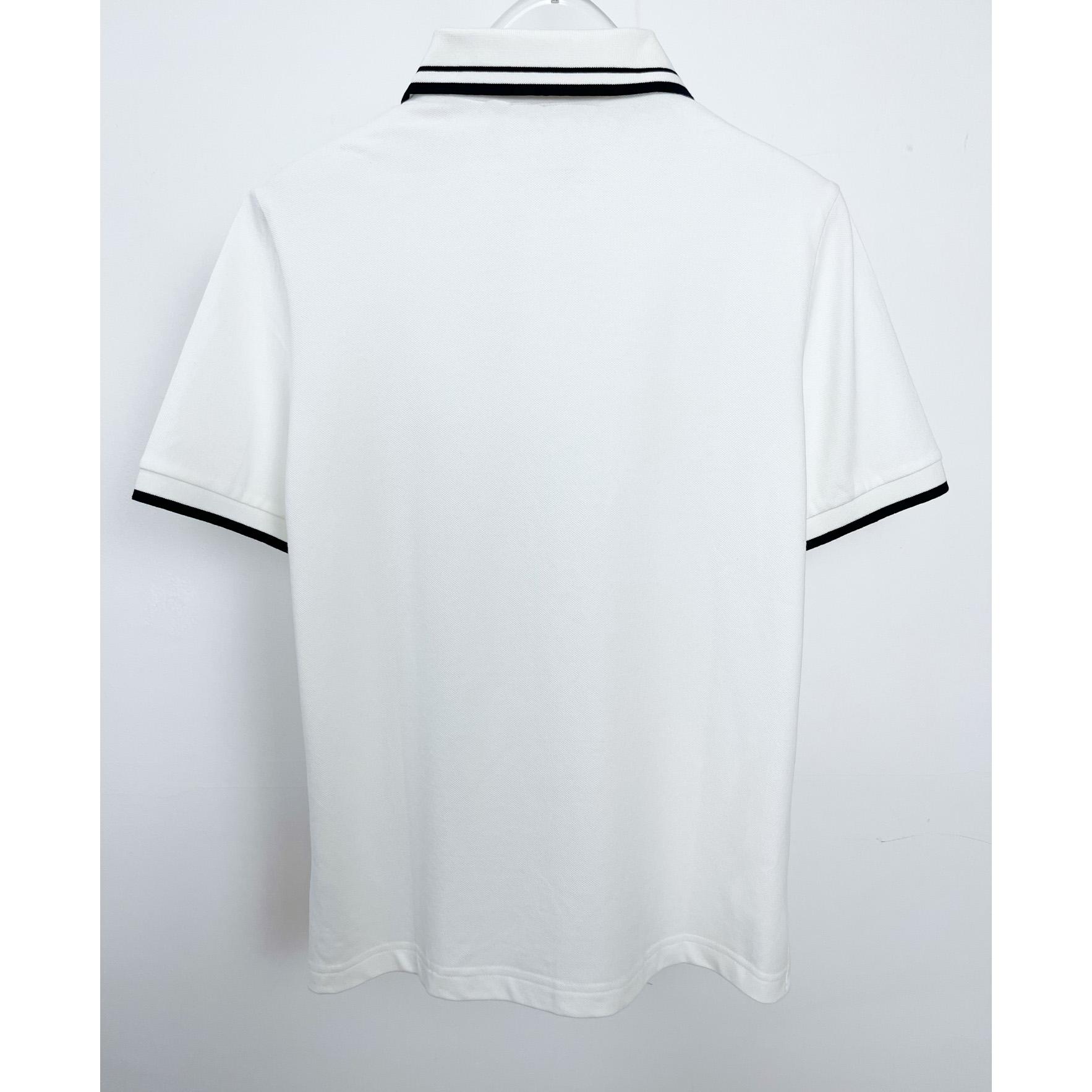 Gucci Cotton Piquet Polo T-shirt With Embroidery - DesignerGu