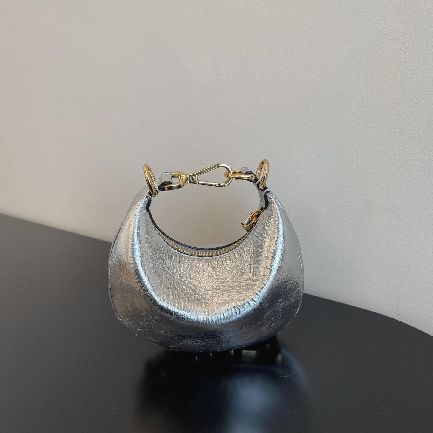 Fendi Nano Fendigraphy Mini Hobo Bag (16.5x14x5cm) - DesignerGu