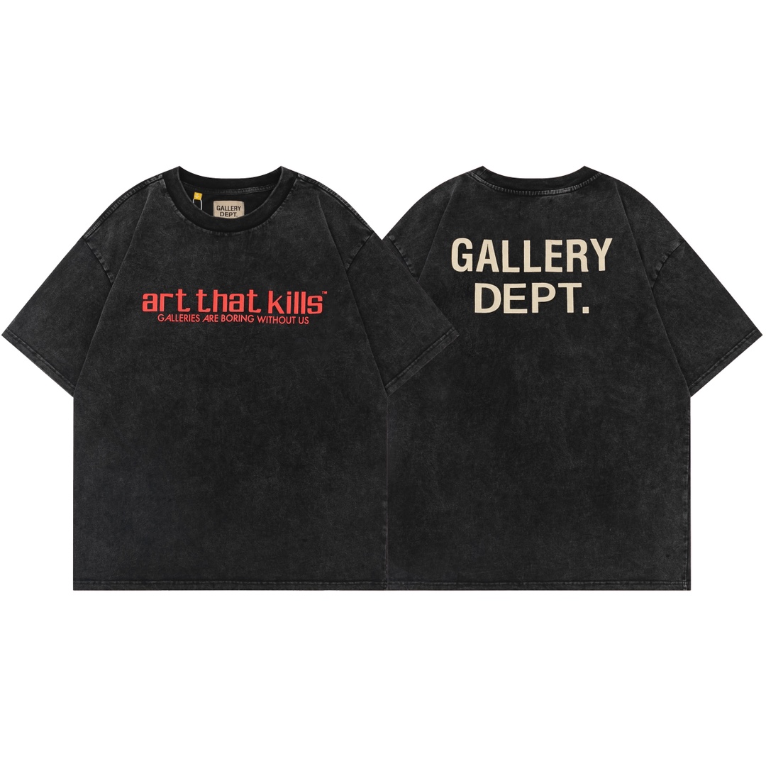 Gallery Dept. 'Art That Kills ' Cotton-Jersey T-Shirt - DesignerGu