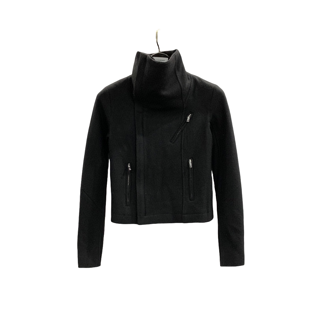 Rick Owens Zipped Virgin Wool Jacket - DesignerGu