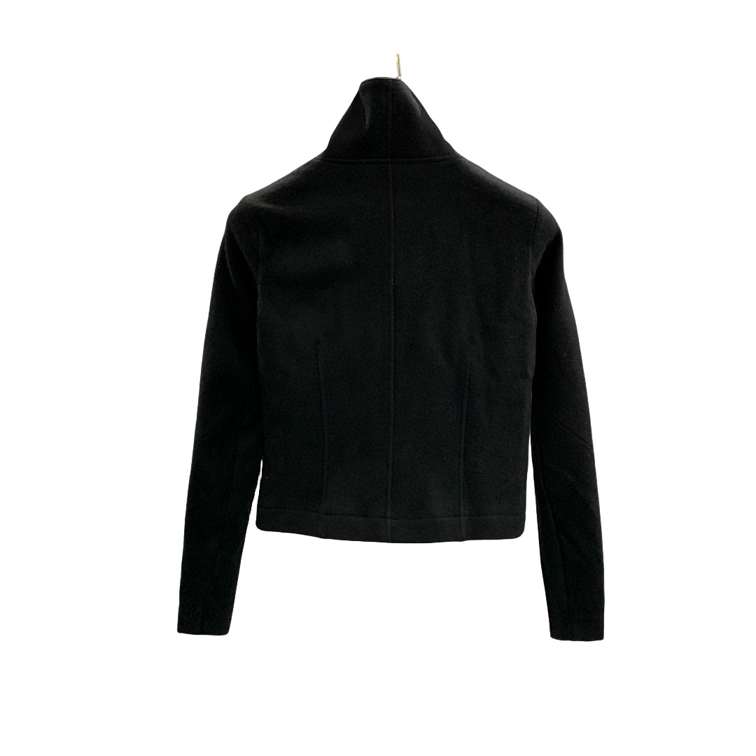 Rick Owens Zipped Virgin Wool Jacket - DesignerGu