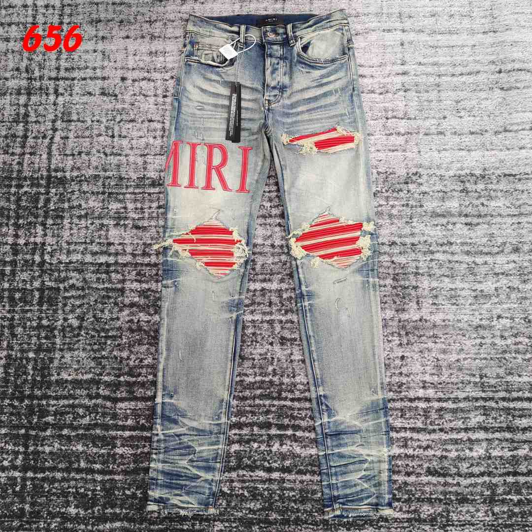 Amiri Slim Fit Jeans    656 - DesignerGu