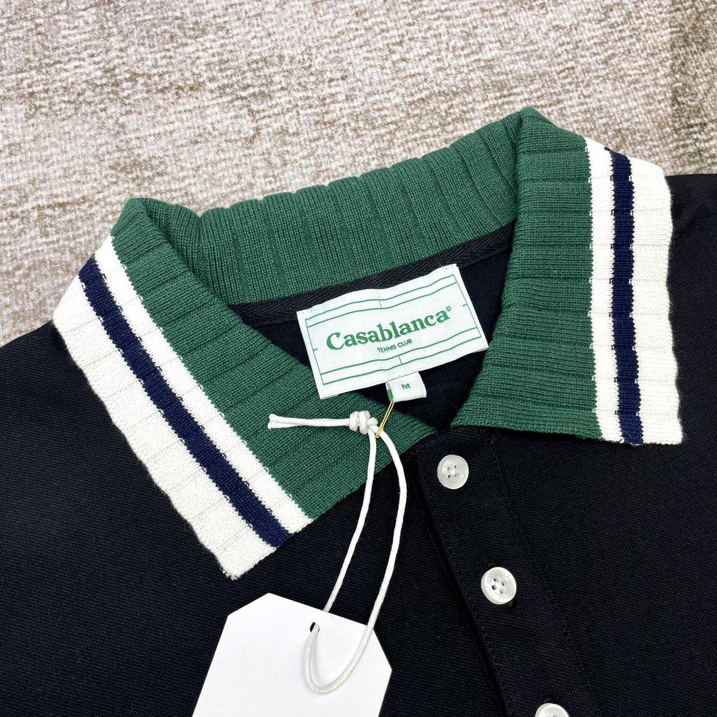 Casablanca Cotton Polo-Shirt    C816 - DesignerGu