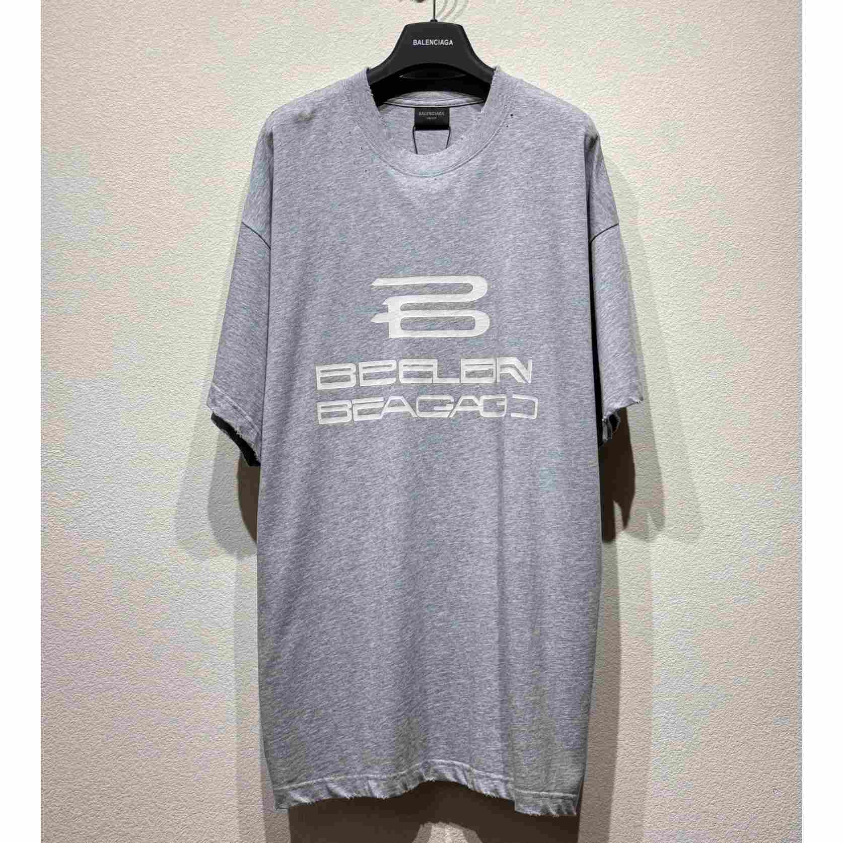 Balenciaga AI Generated T-Shirt Medium Fit In Grey - DesignerGu