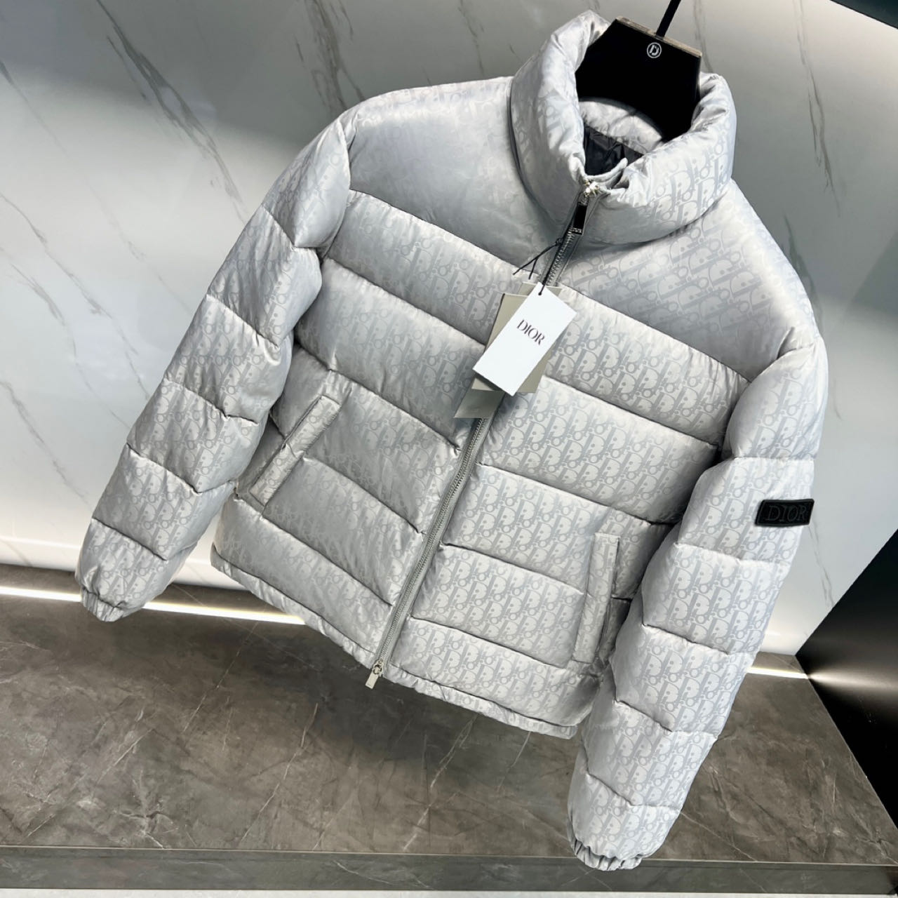 Dior Oblique Short Down Jacket - DesignerGu