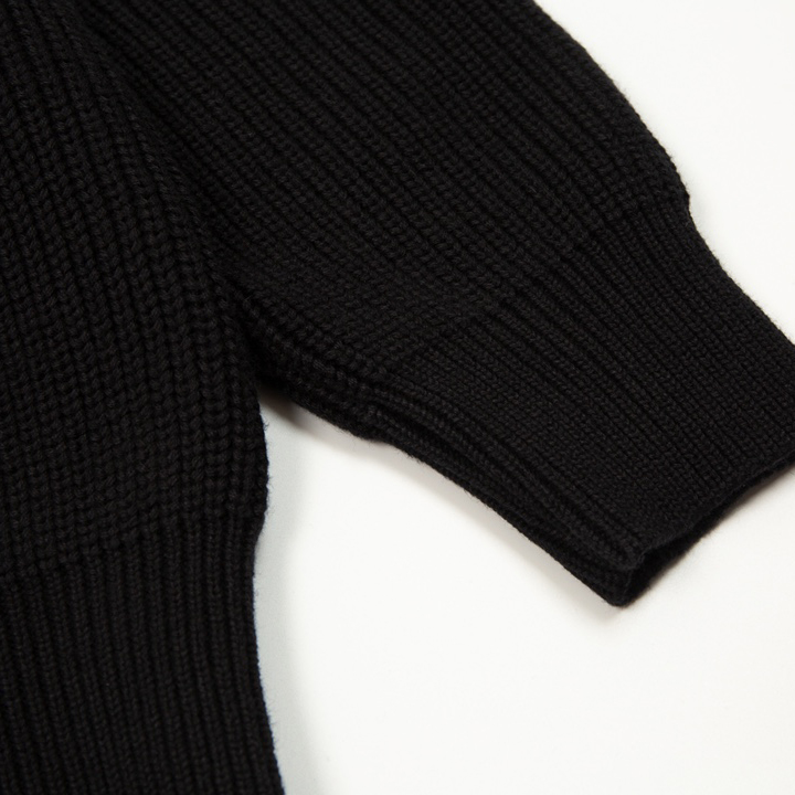 Celine Oversized Sweater In Ribbed Wool - DesignerGu