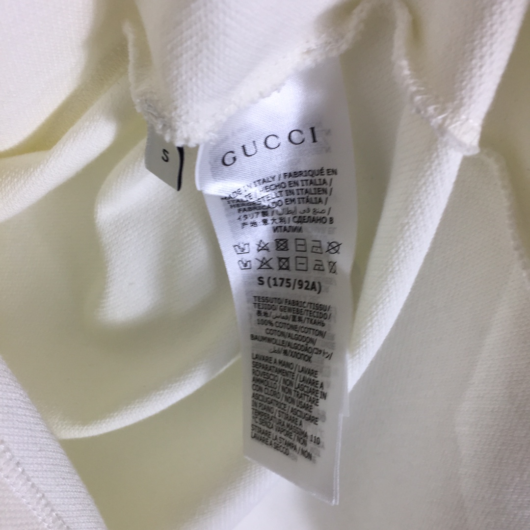 Gucci Cotton Piquet Polo With GG Logo - DesignerGu