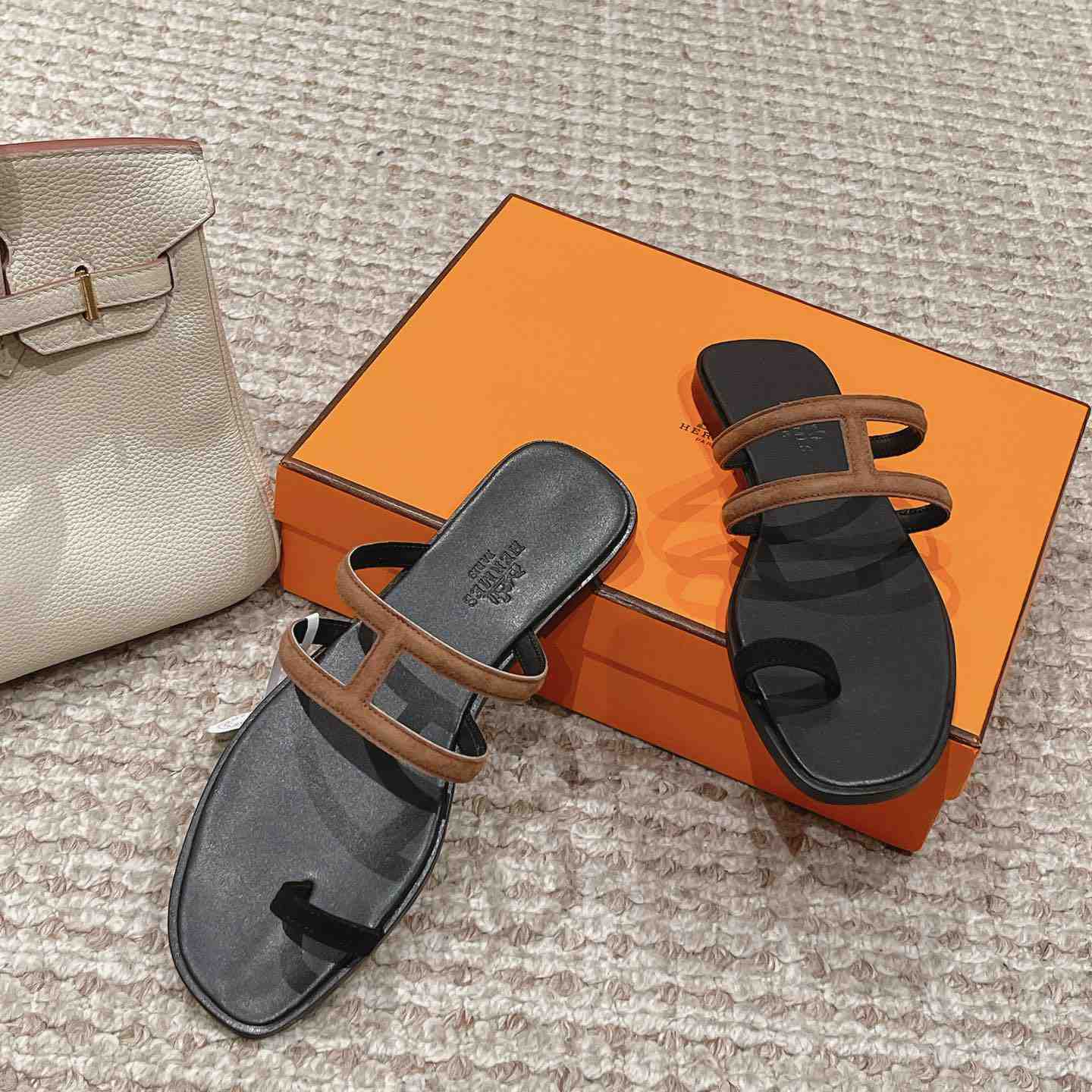 Hermes Georgia Sandal - DesignerGu