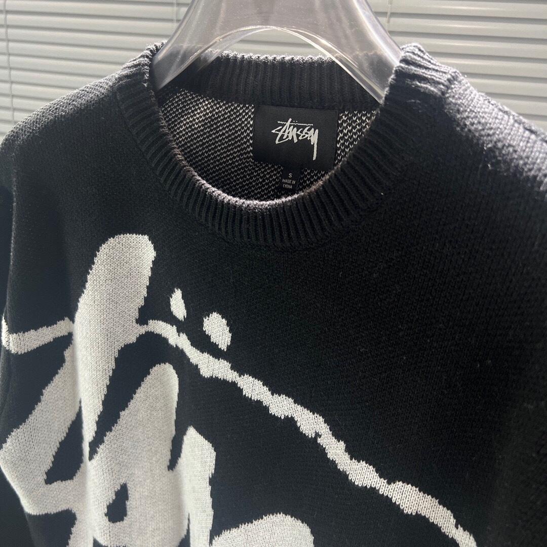 Stussy Logo-knit Jumper - DesignerGu