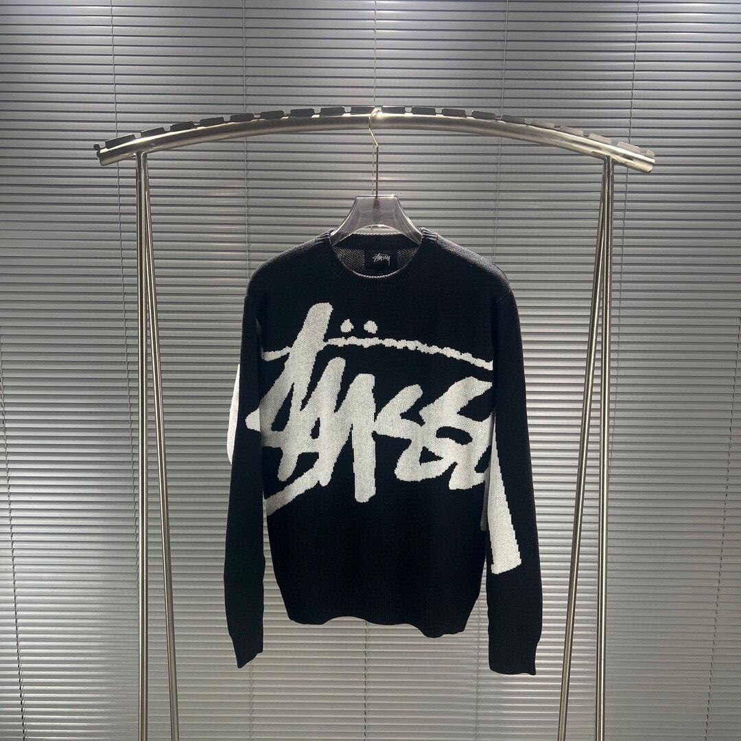 Stussy Logo-knit Jumper - DesignerGu