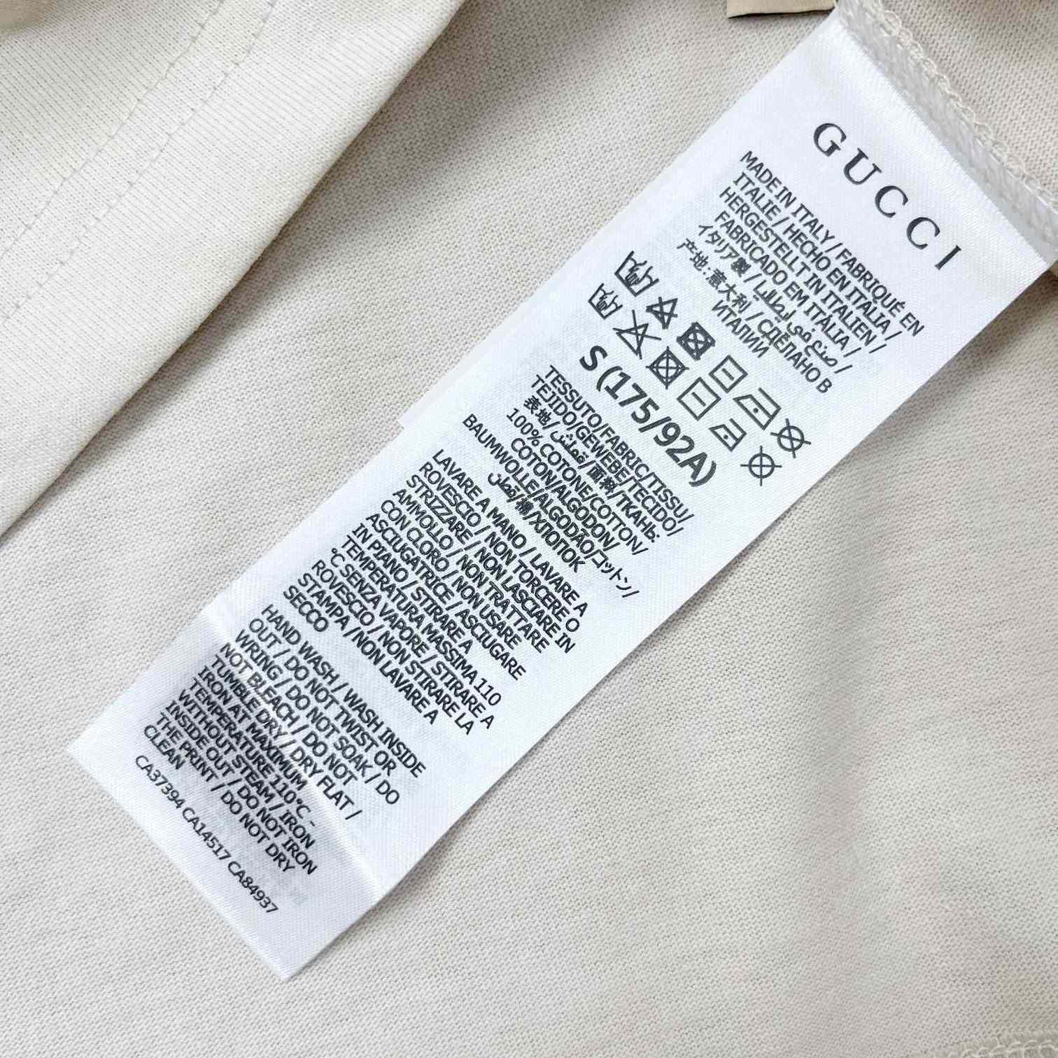 Gucci Logo-print Cotton T-shirt - DesignerGu