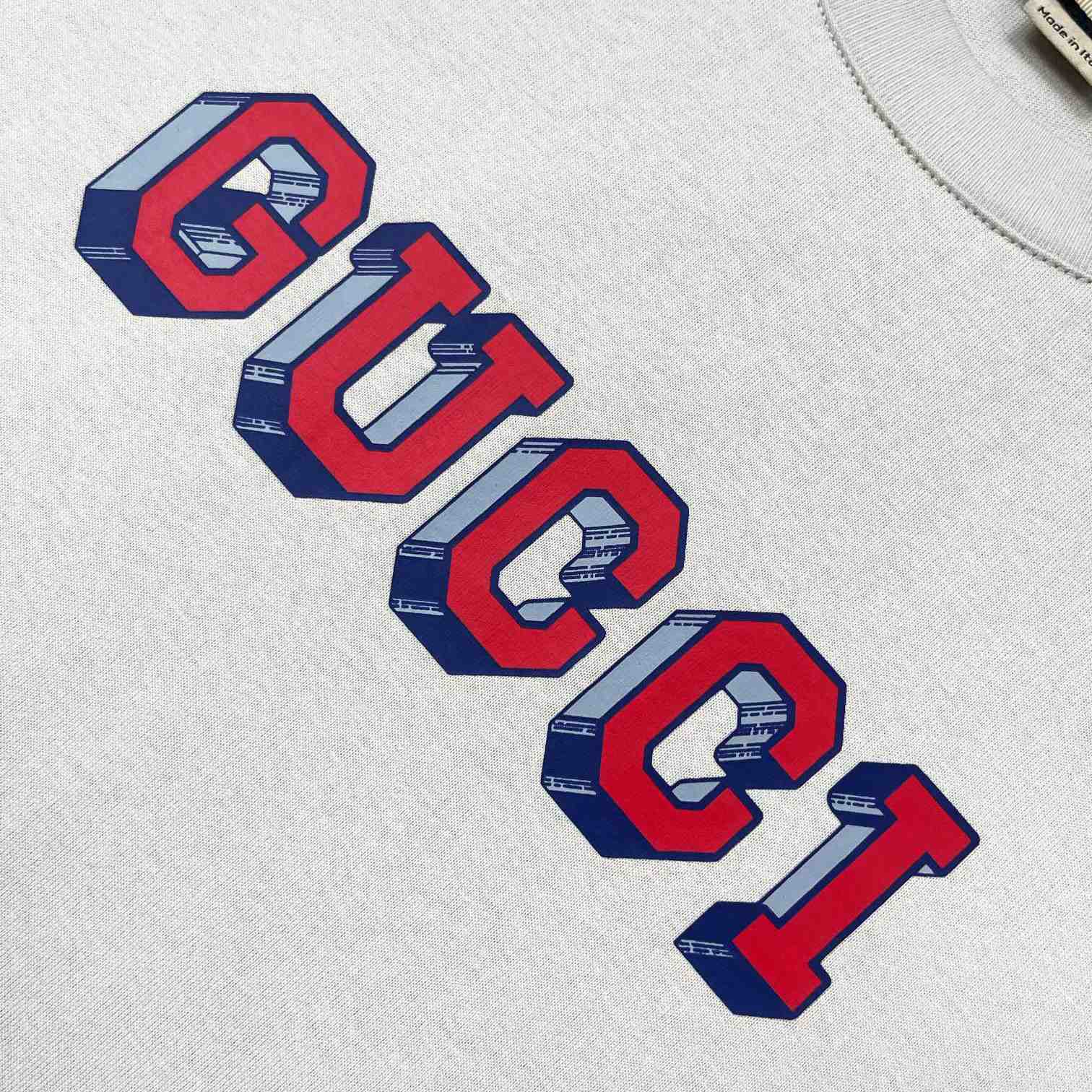 Gucci Logo-print Cotton T-shirt - DesignerGu