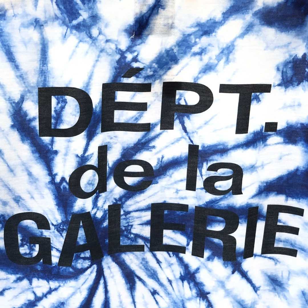 Gallery Dept. Tie-Dyed Logo-Print Cotton T-Shirt  - DesignerGu