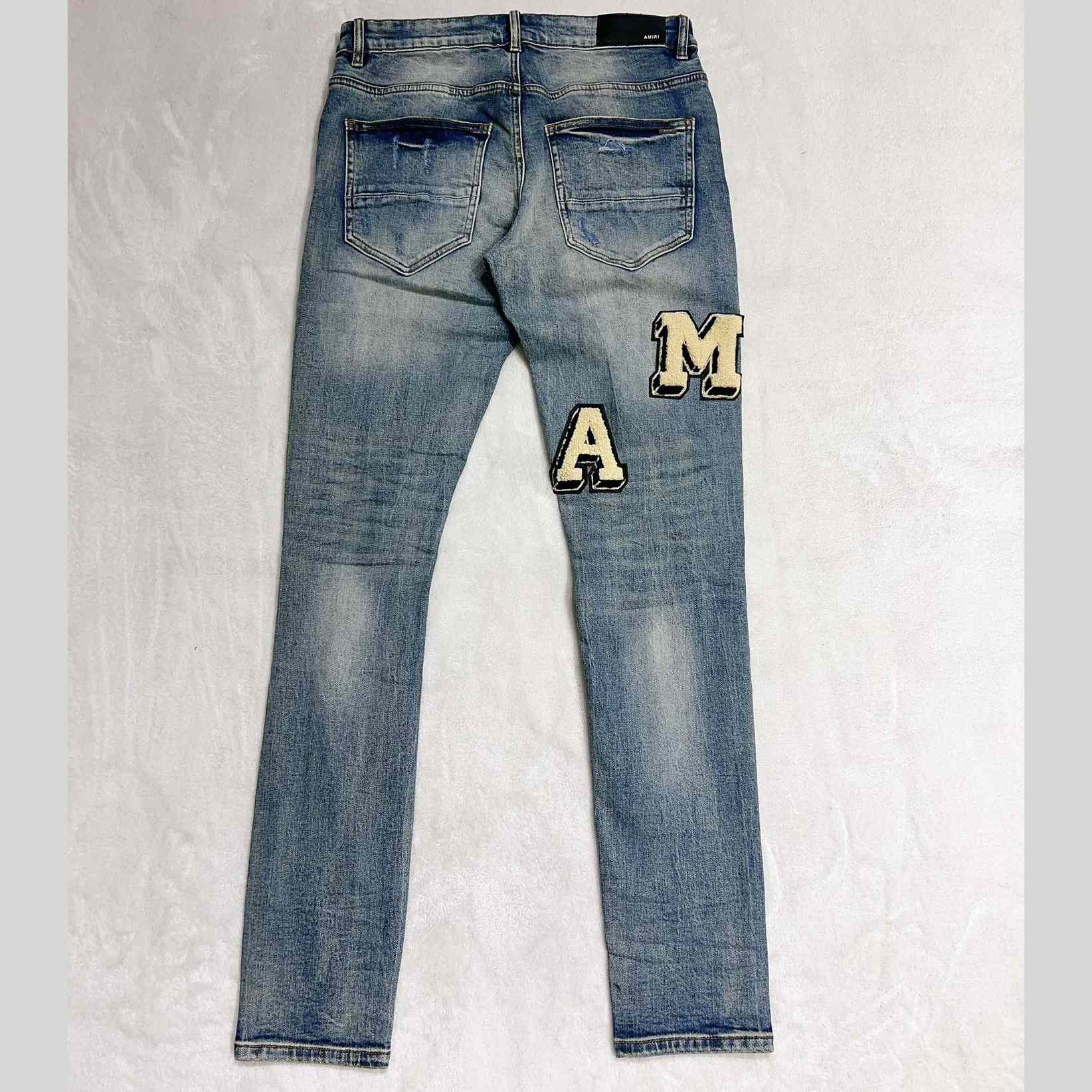 Amiri Slim-fit Jeans     AM3108 - DesignerGu