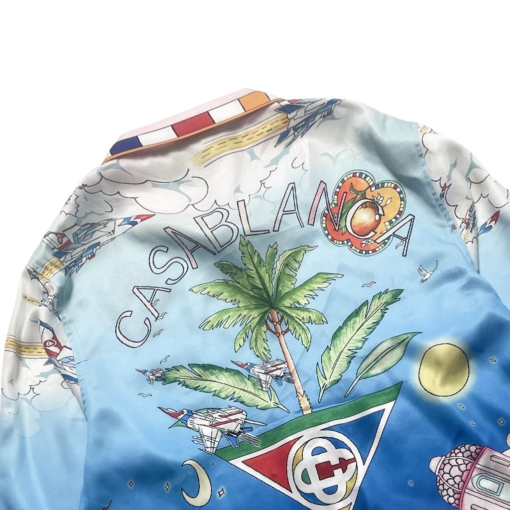 Casablanca Le Dimension Silk Shirt - DesignerGu