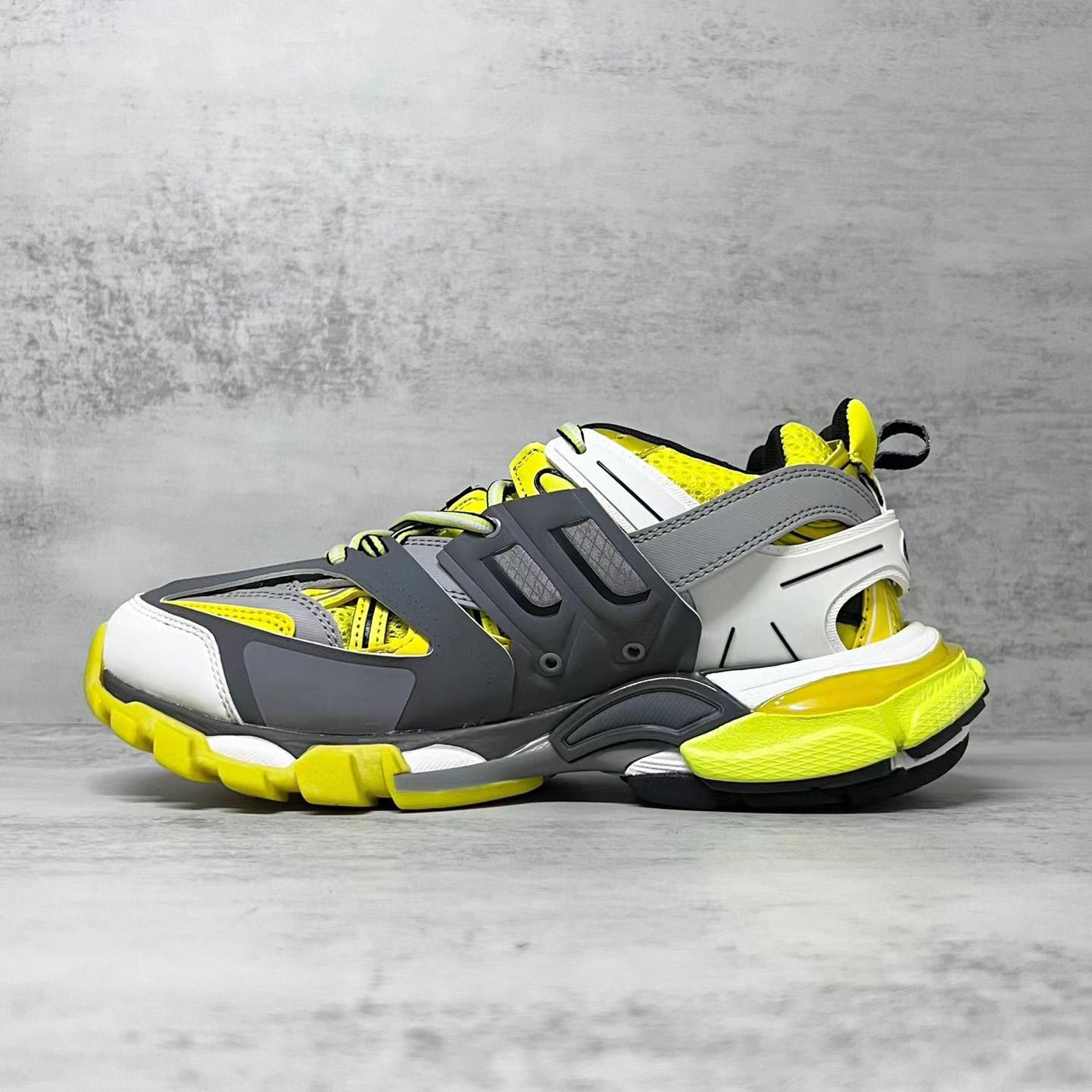 Balenciaga Track Trainer 'Yellow' - DesignerGu