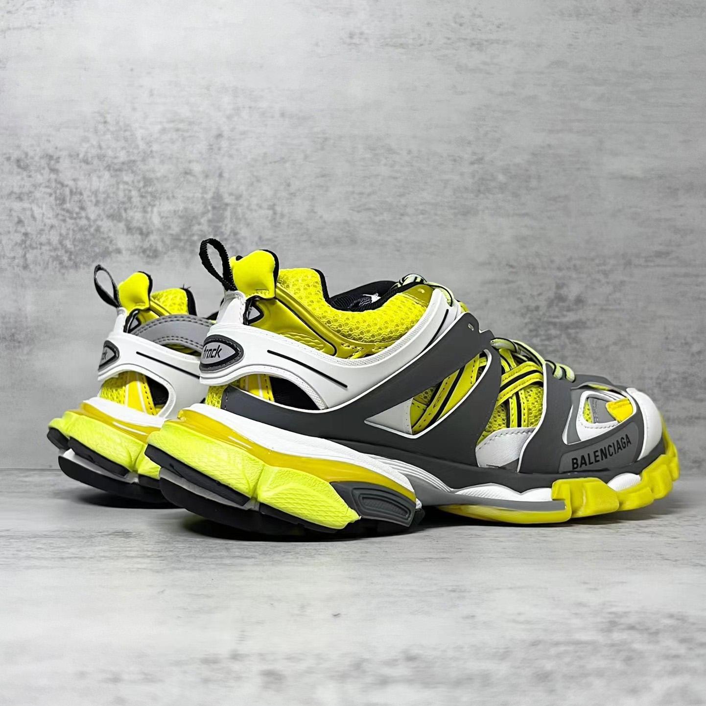 Balenciaga Track Trainer 'Yellow' - DesignerGu