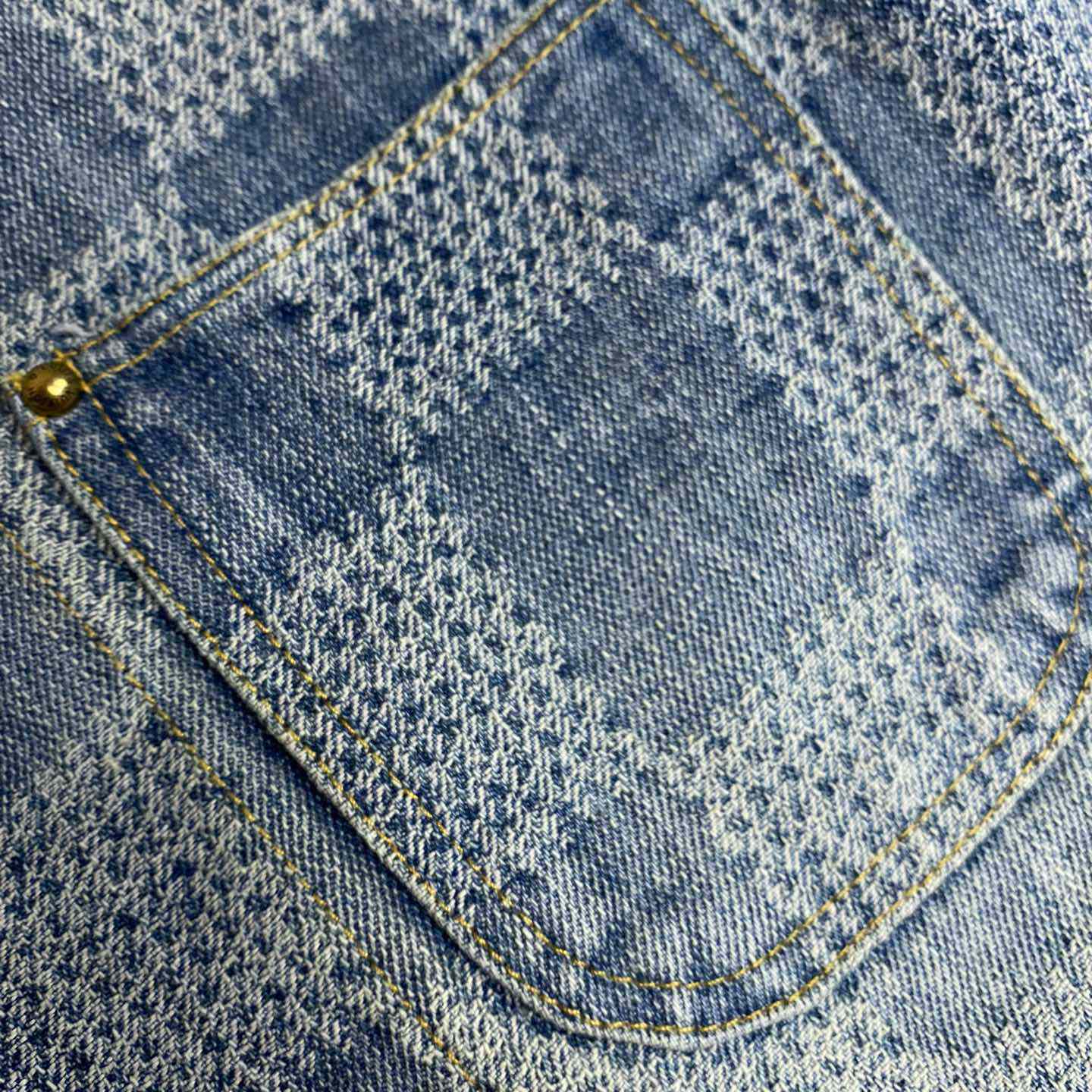 Louis Vuitton Damier Denim Chic Jacket    1AFHU7 - DesignerGu