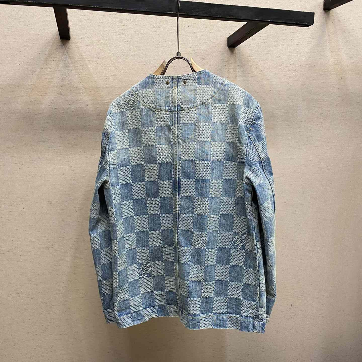 Louis Vuitton Damier Denim Chic Jacket    1AFHU7 - DesignerGu