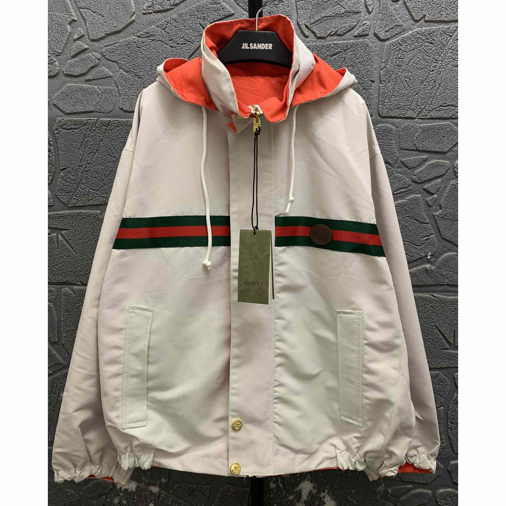 Gucci Reversible Ripstop Jacket - DesignerGu