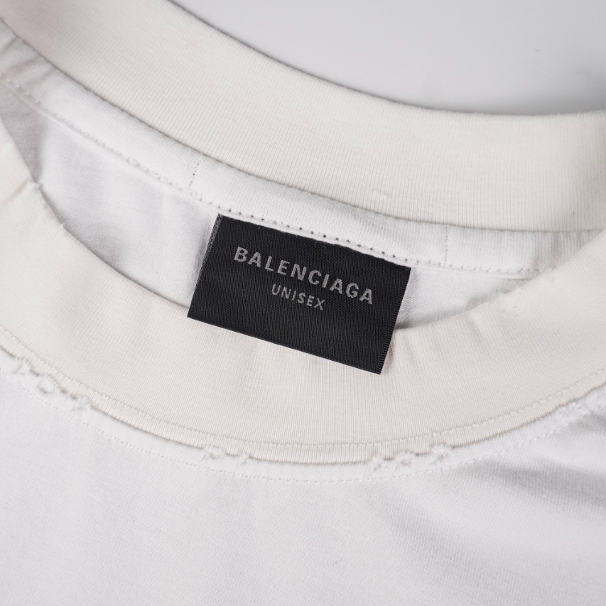 Balenciaga Enfants Riches Déprimés Logo Printed Crewneck T-Shirt - DesignerGu
