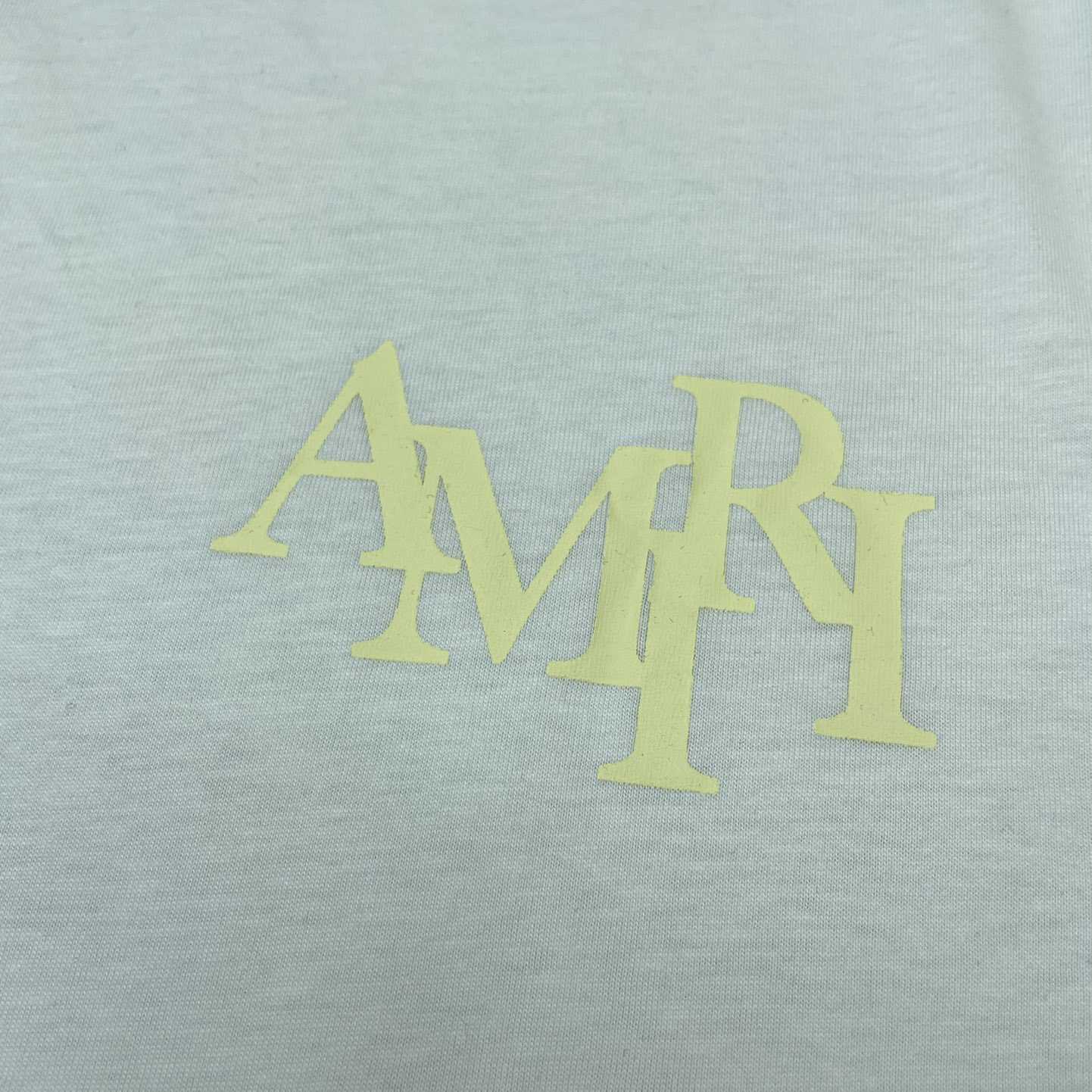 Amiri Champagne Tee   X787 - DesignerGu