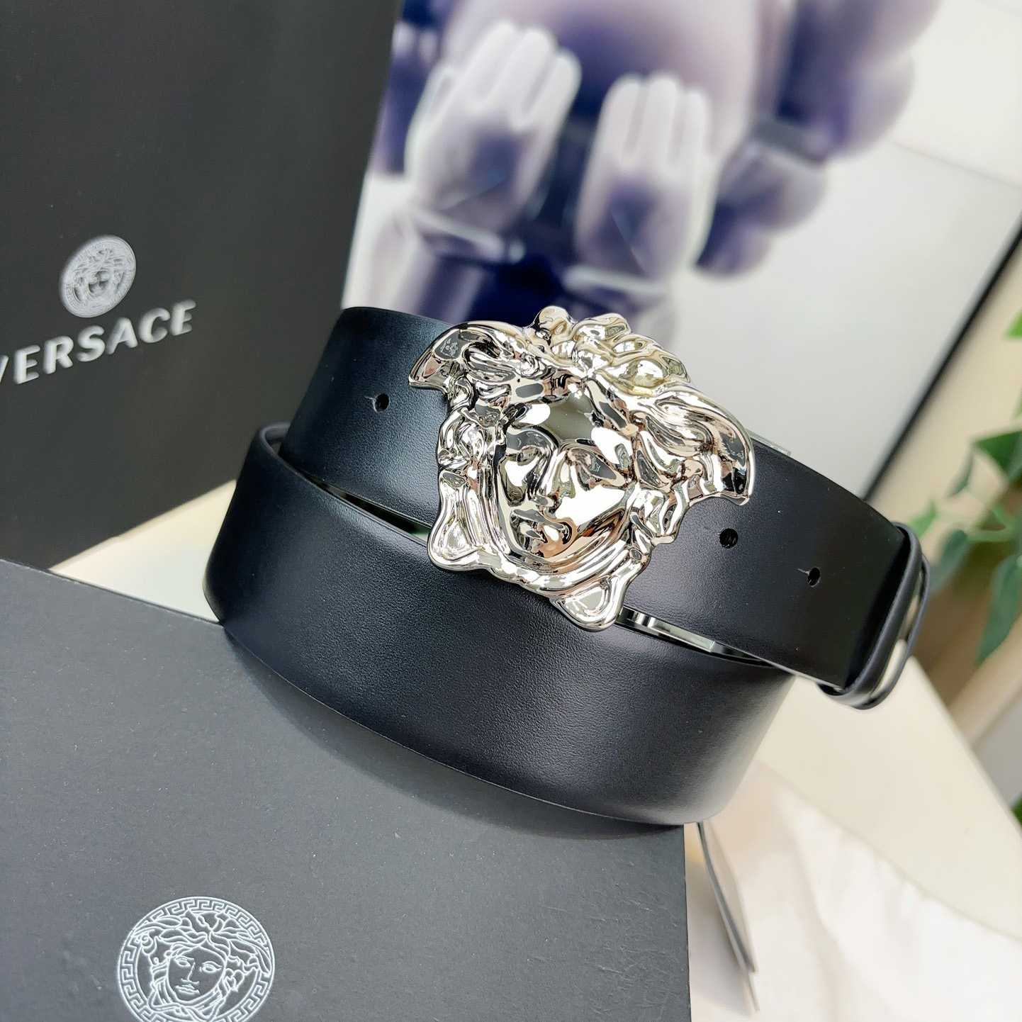 Versace Reversible Leather Belt    40mm - DesignerGu