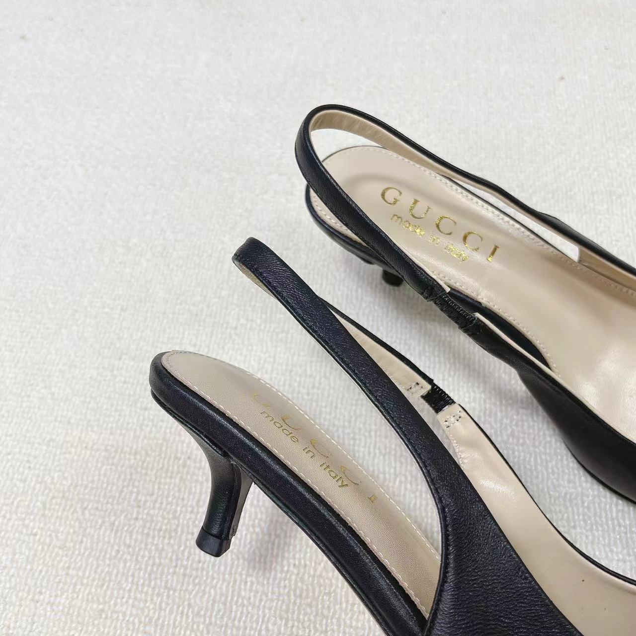 Gucci Women's Horsebit Slingback Pump - DesignerGu