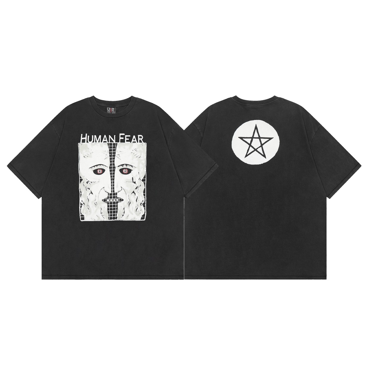 Saint Michael Human Fear Tee - DesignerGu