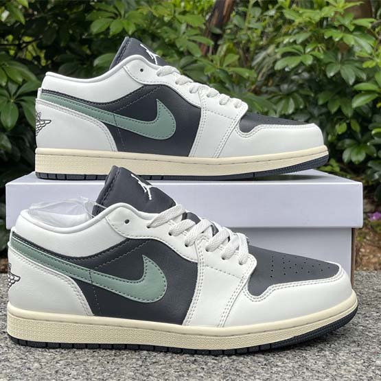 Air Jordan 1 Low WMNS “Jade Smoke” Sneaker    DC0774-001  - DesignerGu