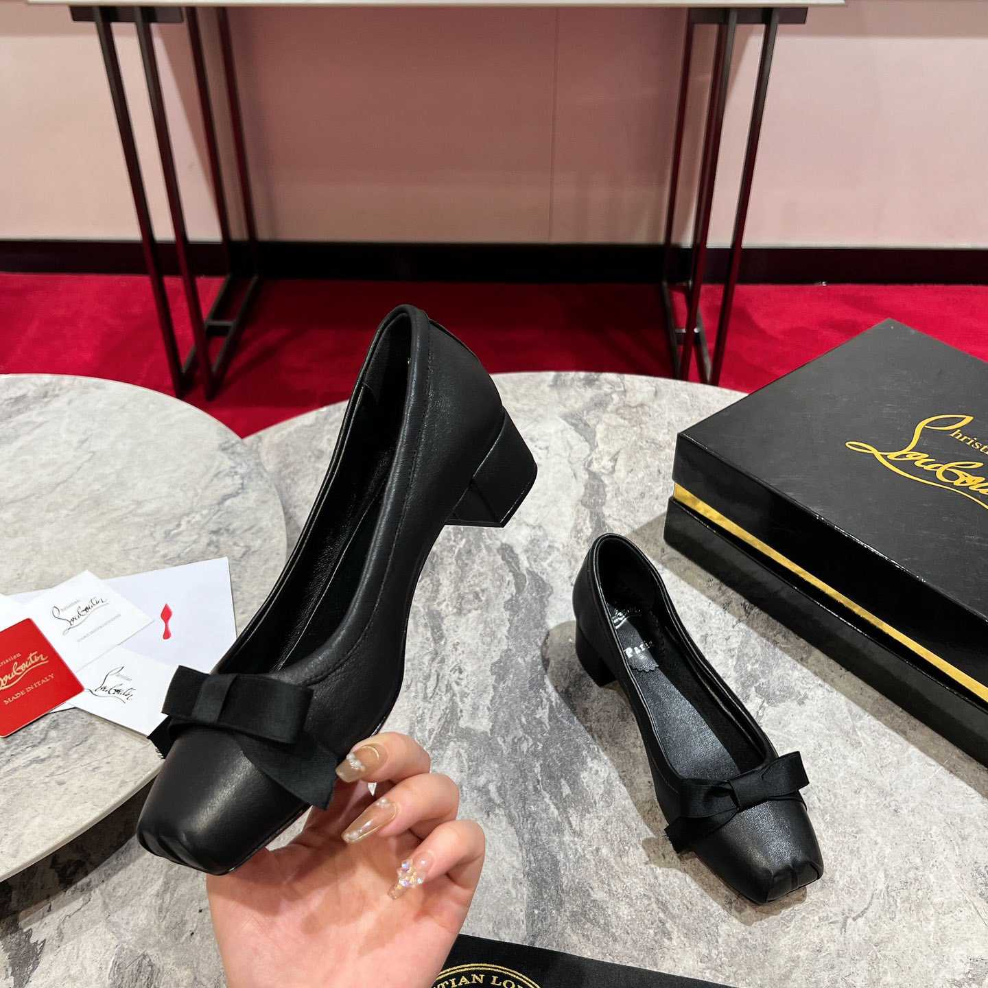 Christian Louboutin Mamaflirt 30mm Ballerinas - DesignerGu