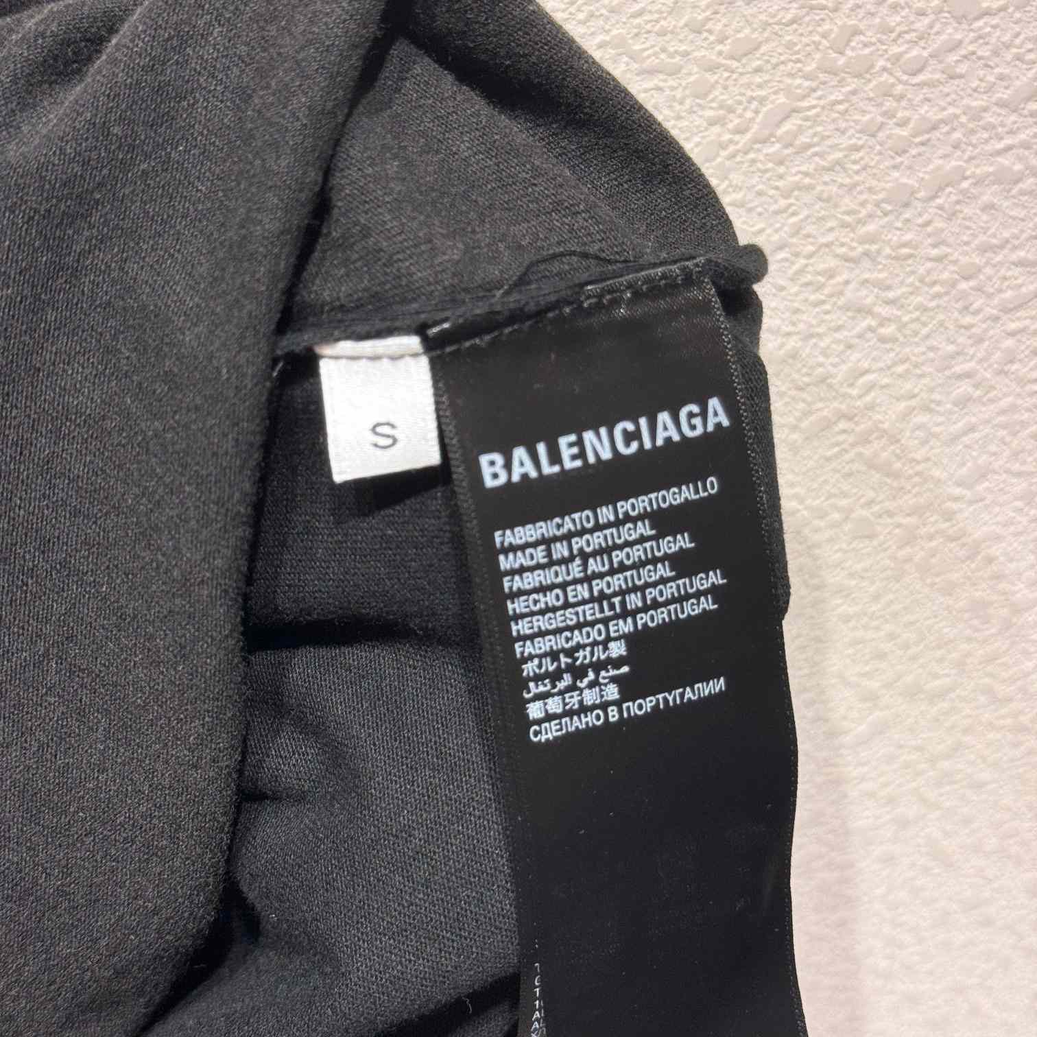 Balenciaga Icon 3B Sport T-shirt In Black - DesignerGu