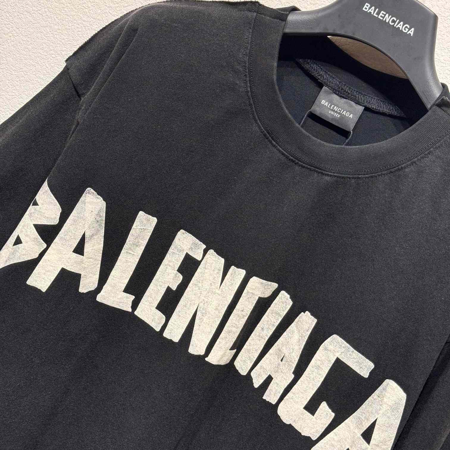 Balenciaga Icon 3B Sport T-shirt In Black - DesignerGu