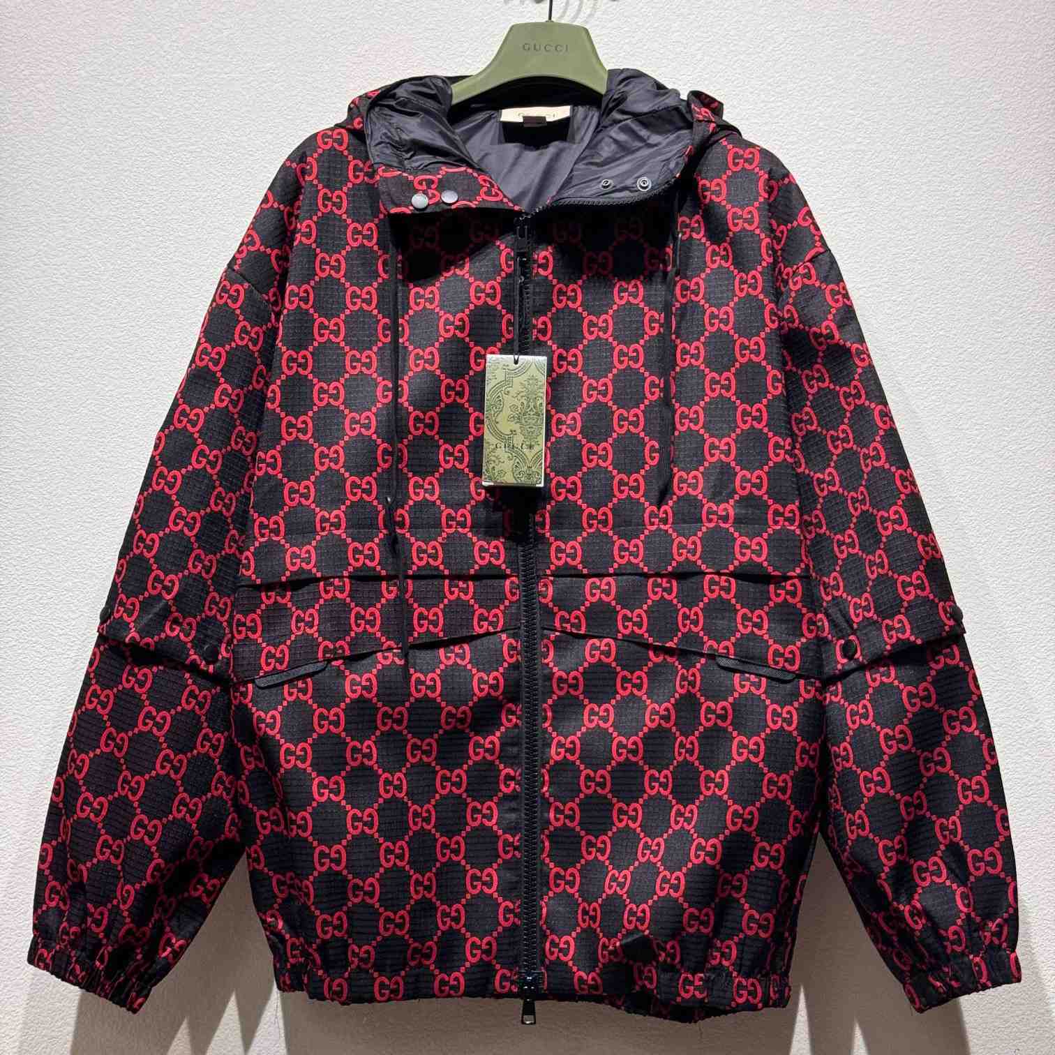 Gucci GG Ripstop Fabric Jacket - DesignerGu