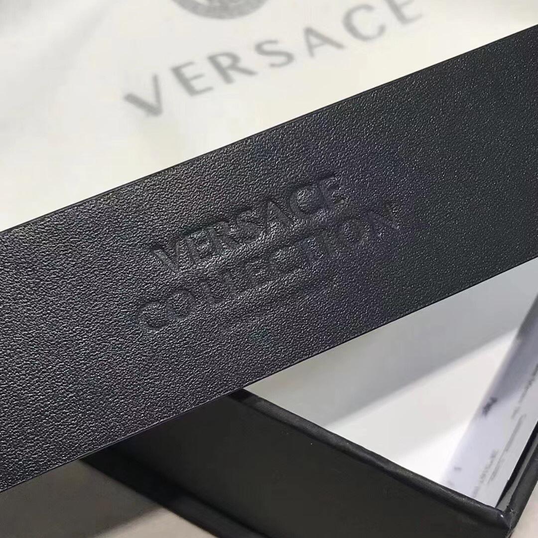 Versace Leather Belt   35mm - DesignerGu