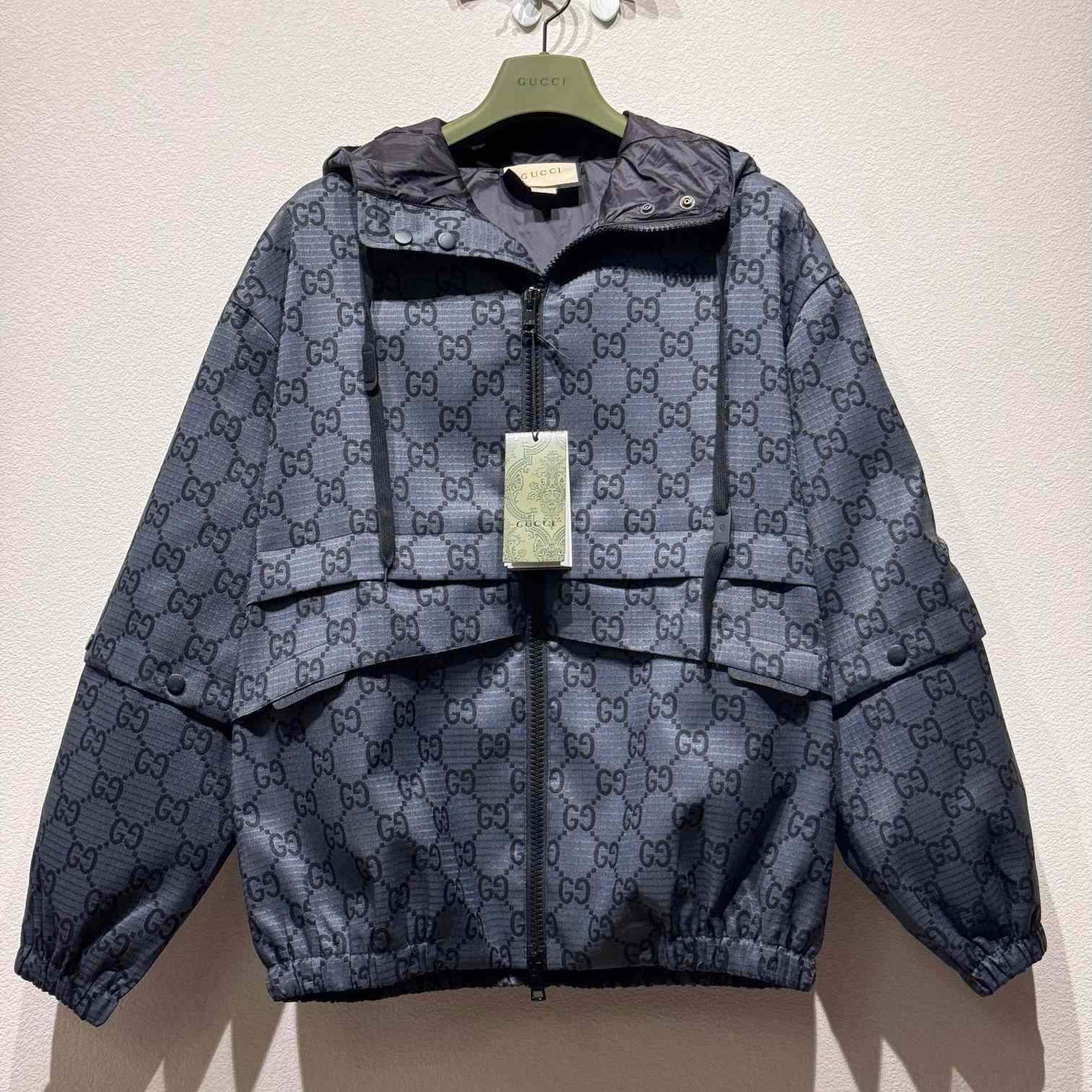 Gucci GG Ripstop Fabric Jacket - DesignerGu