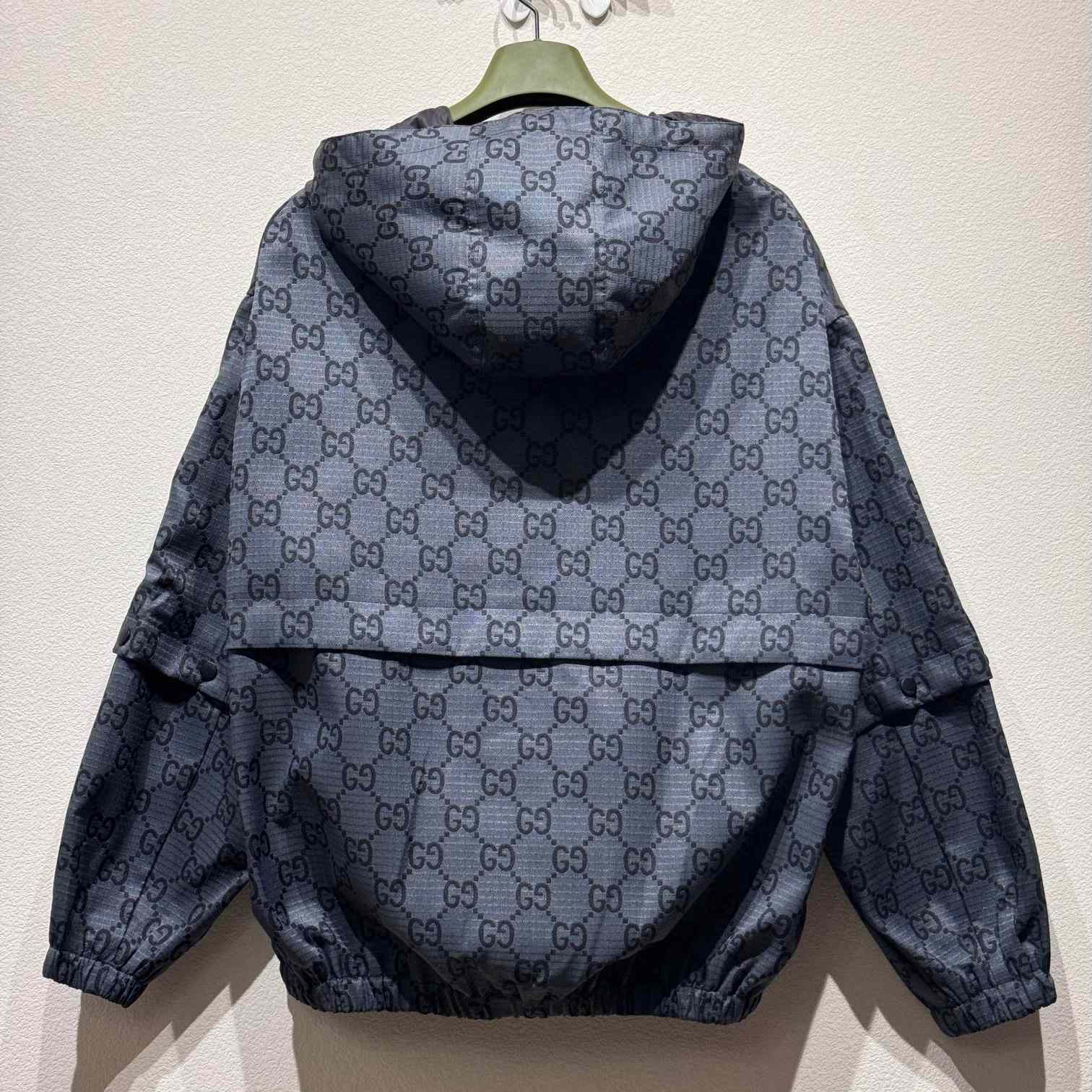 Gucci GG Ripstop Fabric Jacket - DesignerGu