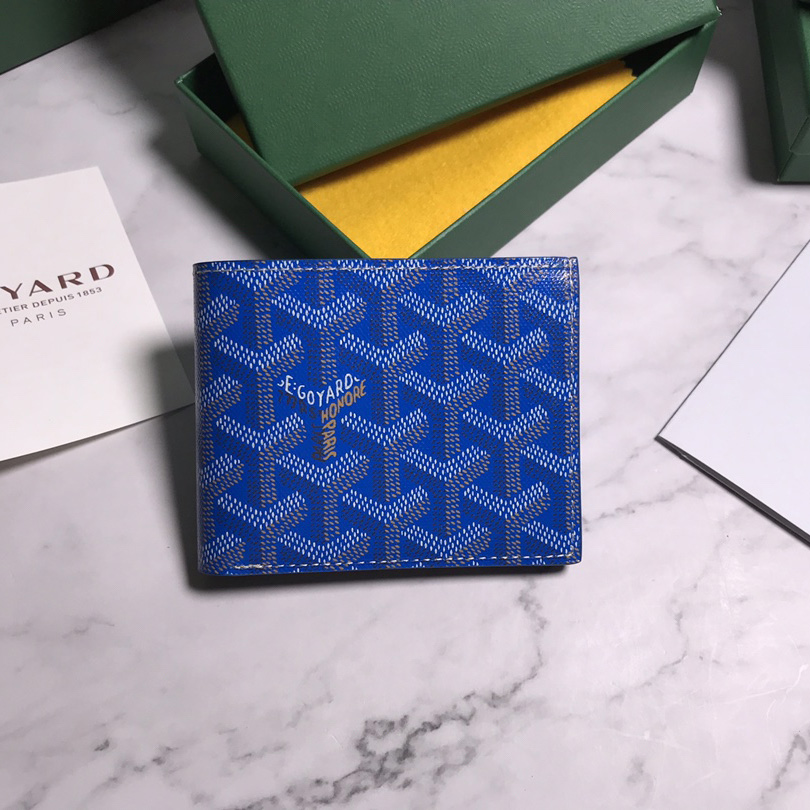 Goyard Short 6 Card Slots Billfold Wallet   (11-9cm) - DesignerGu