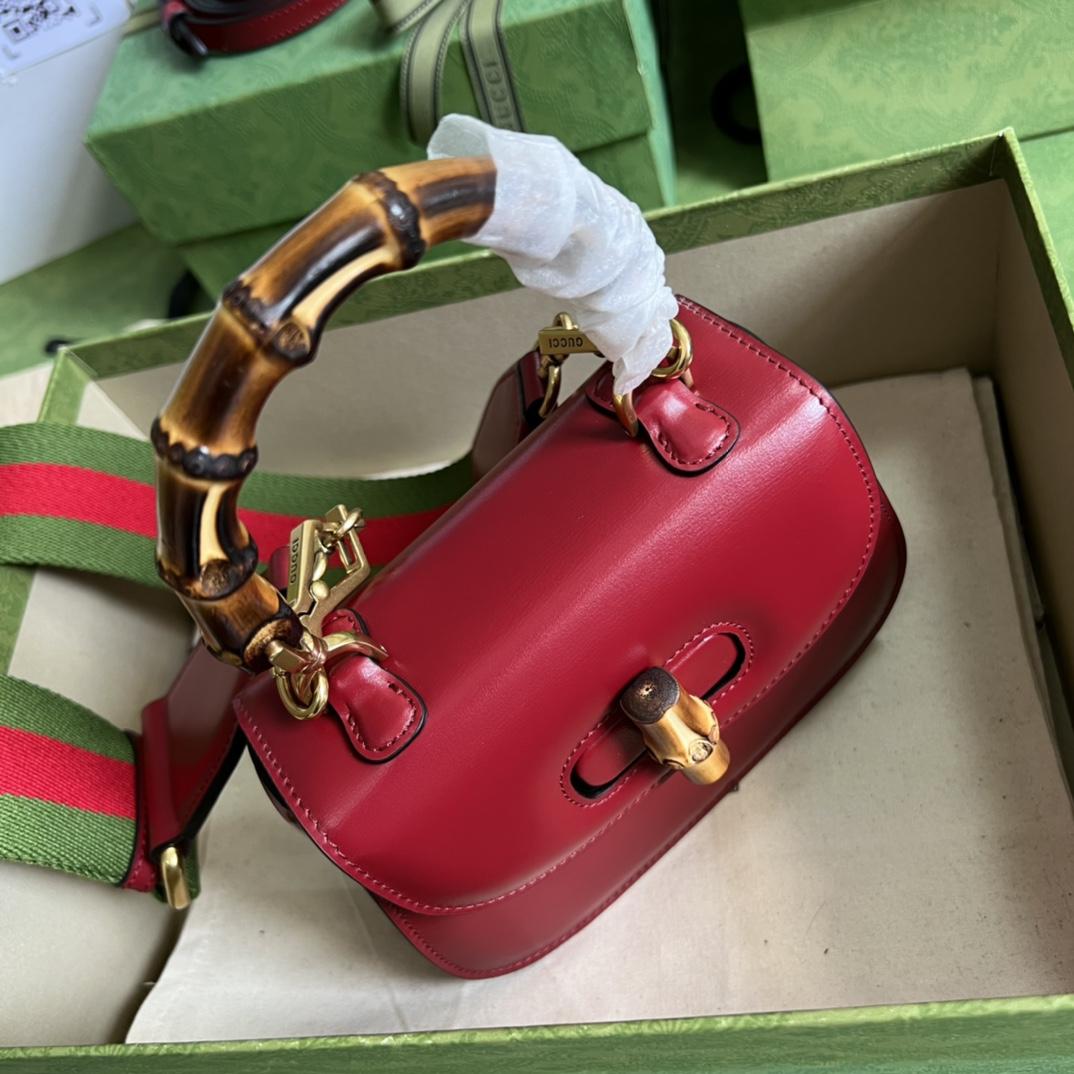 Gucci Bamboo 1947 Mini Bag - DesignerGu