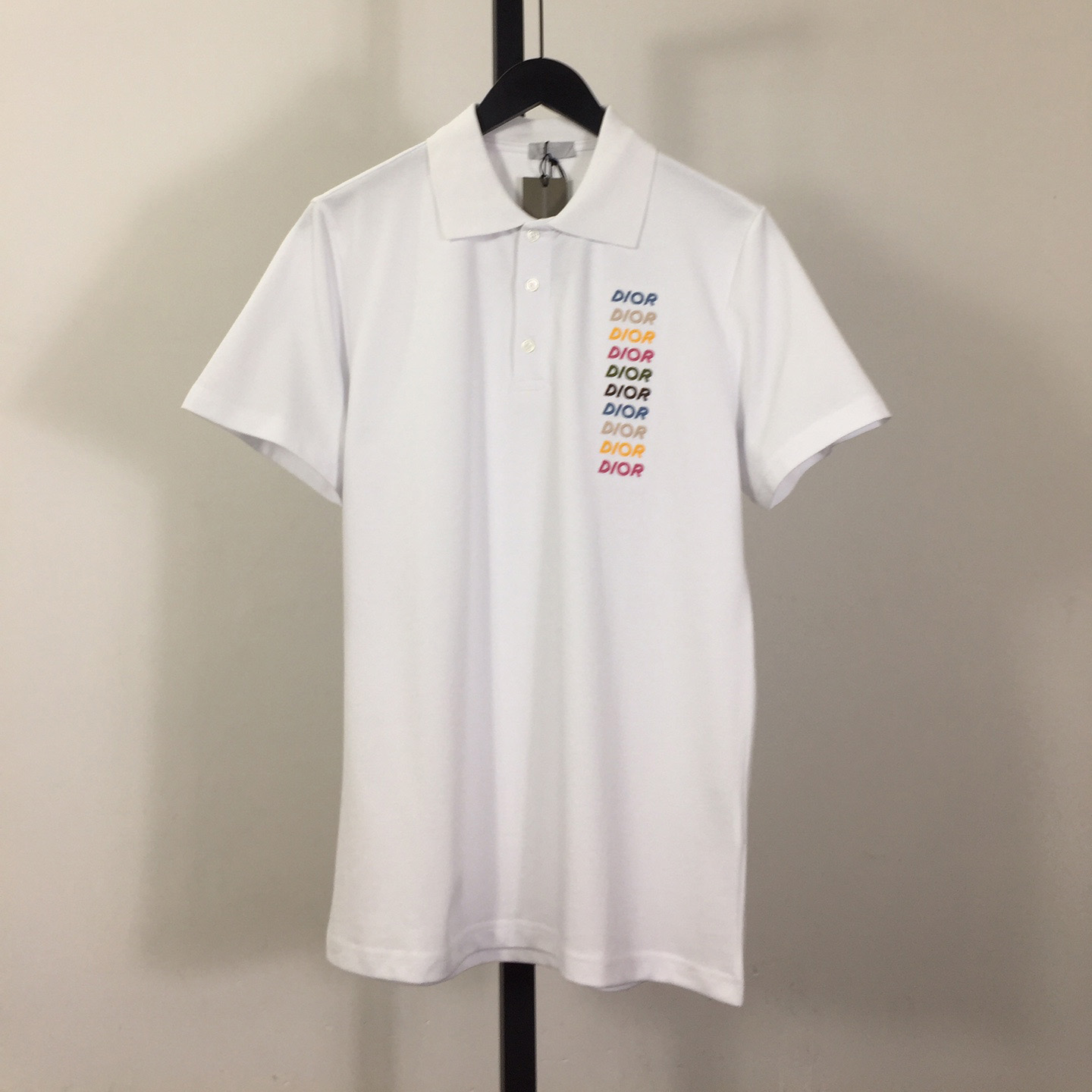 Louis Vuitton Short-Sleeved Cotton Polo   - DesignerGu