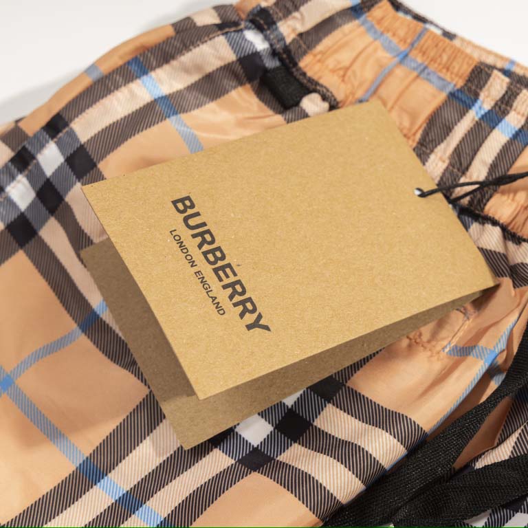 Burberry Check Swim Shorts - DesignerGu