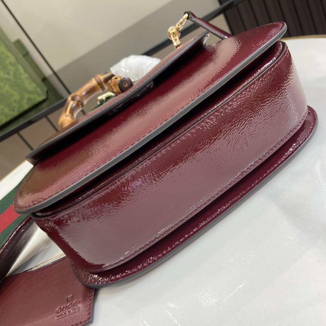 Gucci Bamboo 1947 Small Top Handle Bag   - DesignerGu