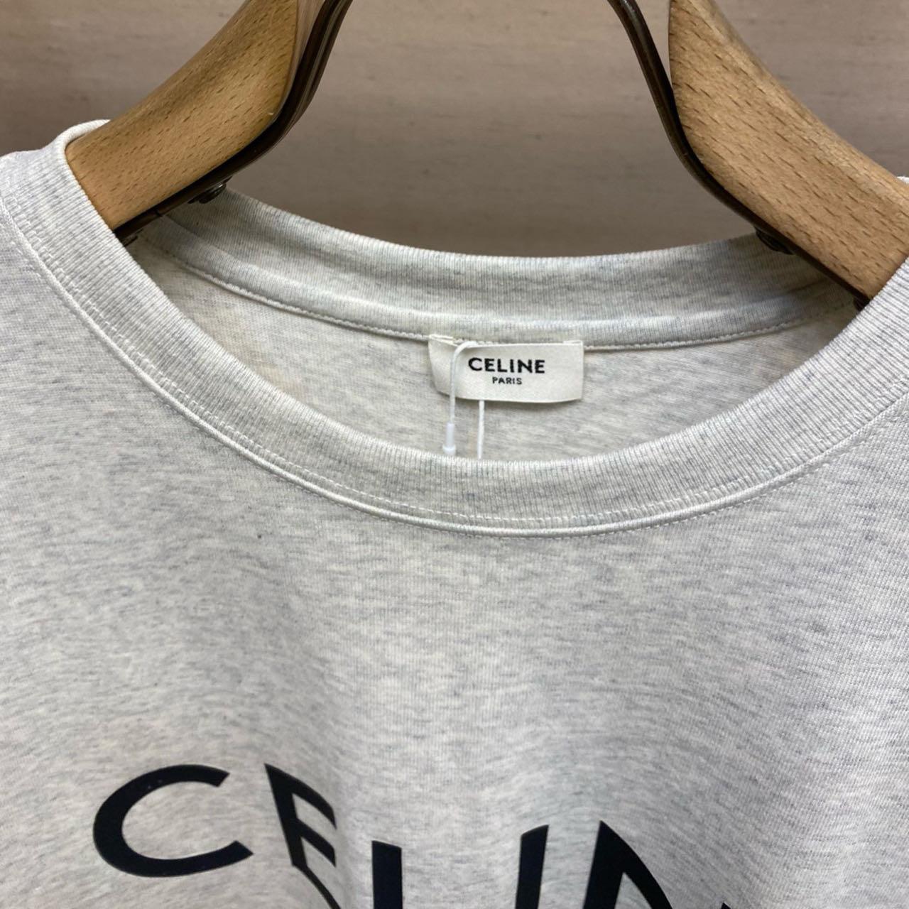 Celine Loose T-Shirt In Cotton Jersey - DesignerGu