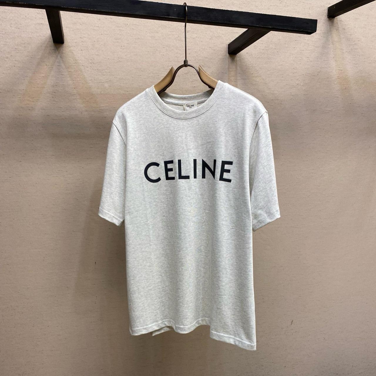 Celine Loose T-Shirt In Cotton Jersey - DesignerGu