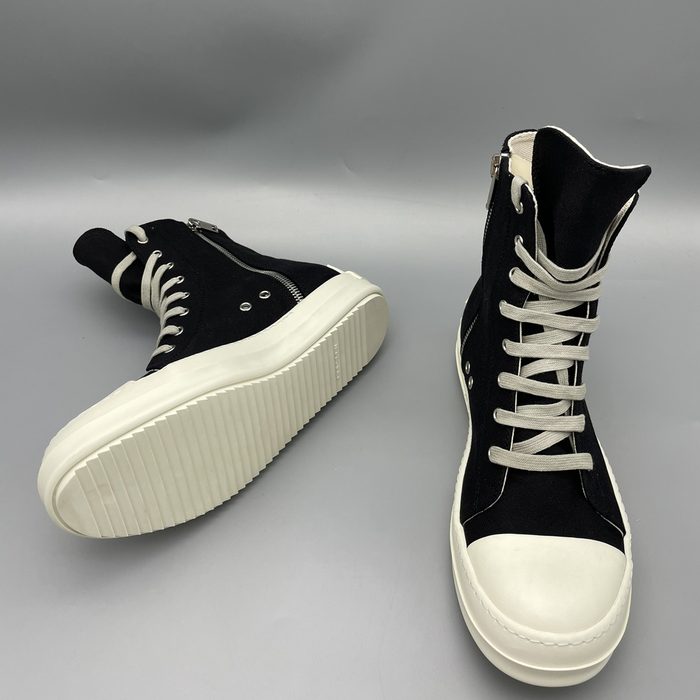 Rick Owens DRKSHDW  Lace-up High-top Sneakers - DesignerGu