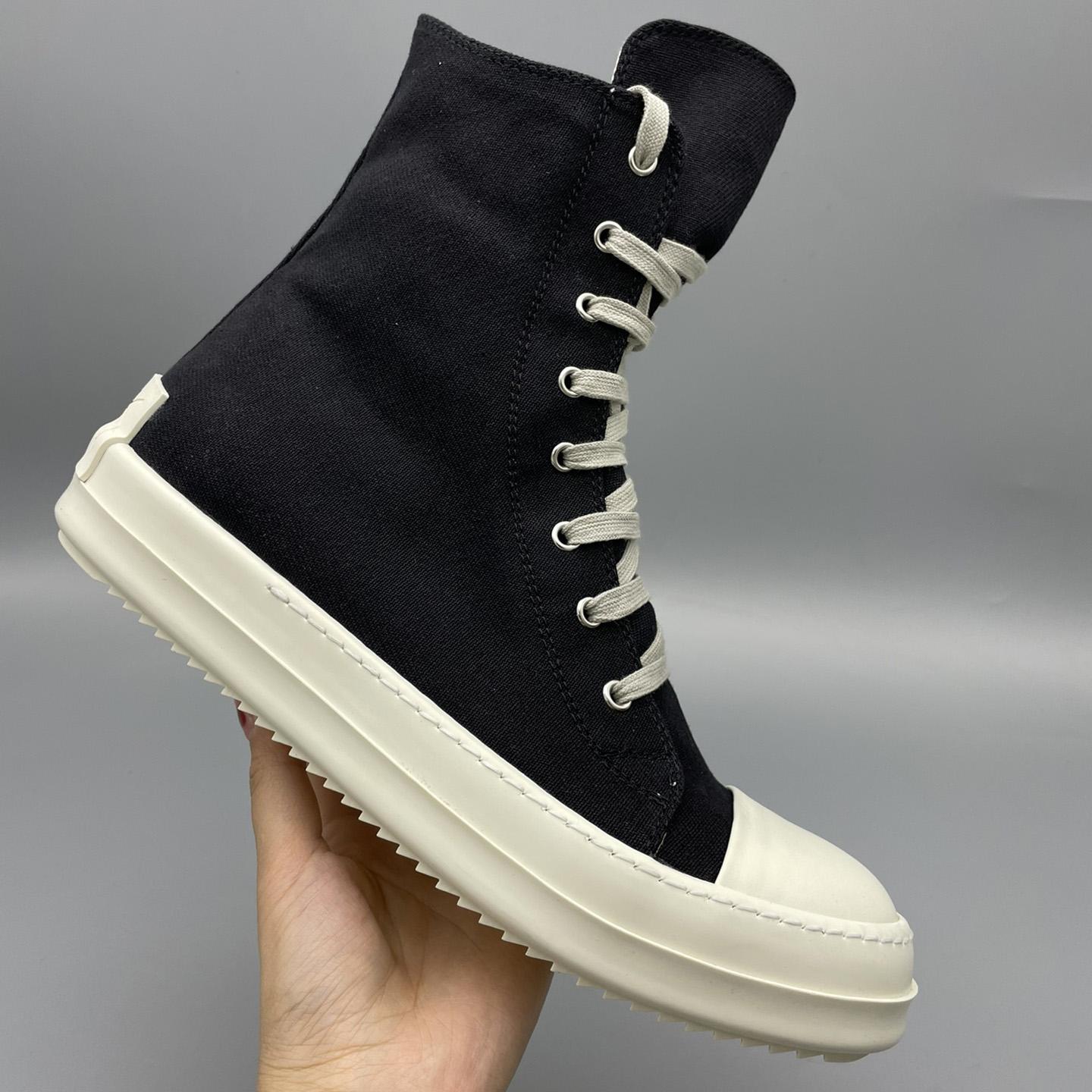 Rick Owens DRKSHDW  Lace-up High-top Sneakers - DesignerGu