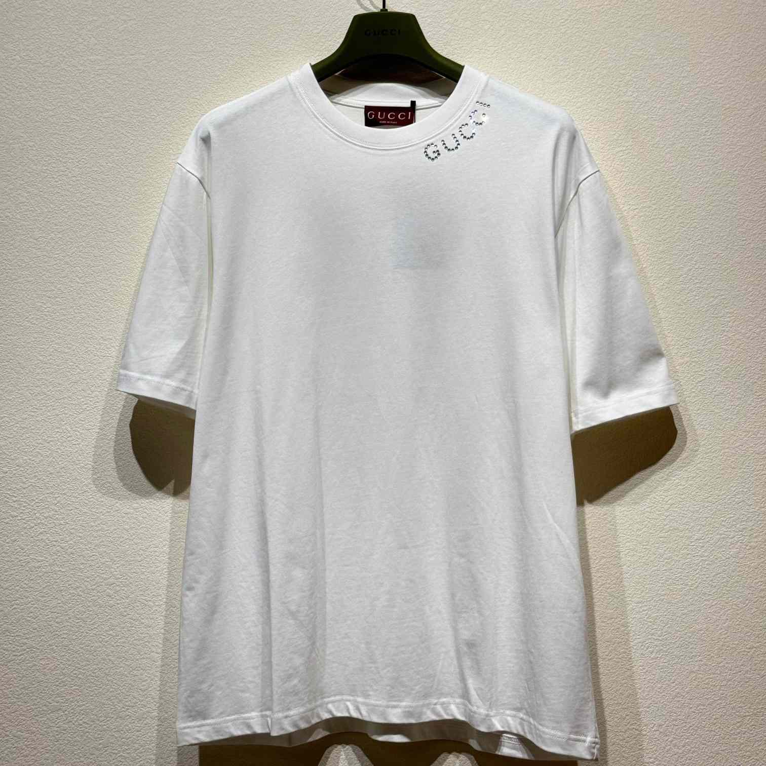 Gucci Cotton Jersey T-shirt  - DesignerGu