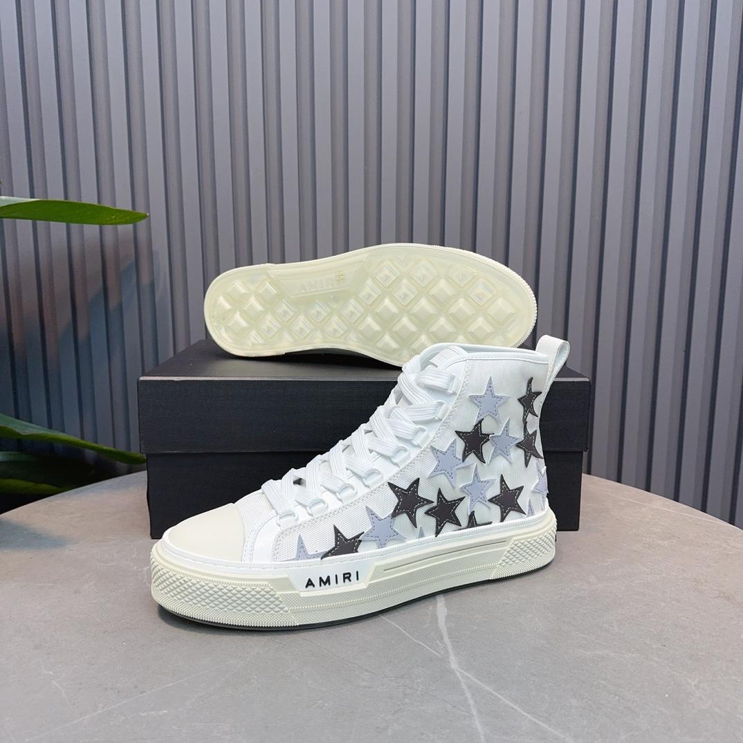 Amiri Stars High-top Sneakers - DesignerGu