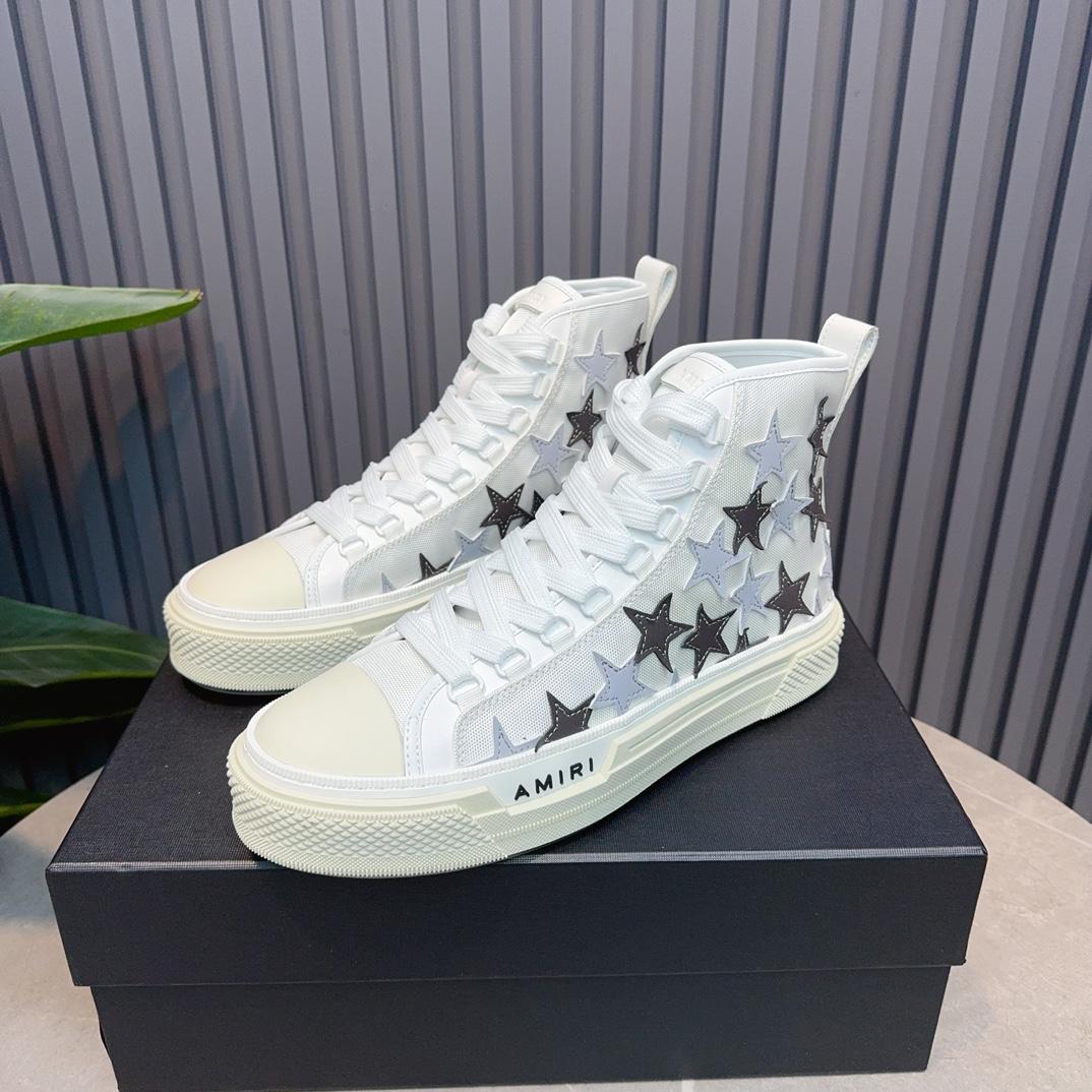 Amiri Stars High-top Sneakers - DesignerGu